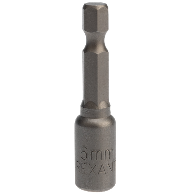 Ключ-насадка 6х48 мм, 1/4' магнитная (упак. - 20 шт.), REXANT