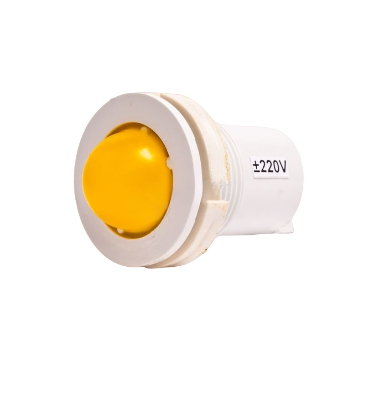 Лампа коммутаторная светодиодная СКЛ11-2-220 желтая
