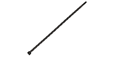 Стяжка кабельная PRNS 200х4,8 черная атмосферостойкая (80 шт)