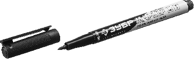Маркер МП-100 черный, 1 мм заостренный перманентный