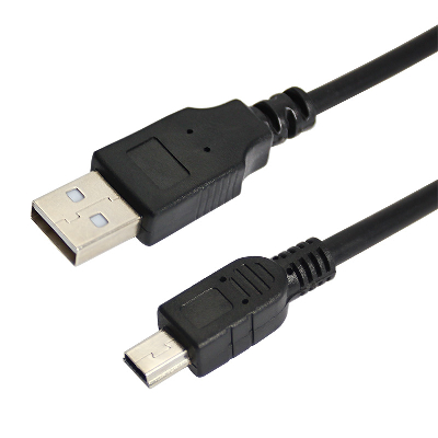 Кабель mini USB - USB A 0.2 метра, черный, REXANT