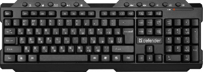 Клавиатура беспроводная Element HB-195 , мультимедиа, черный